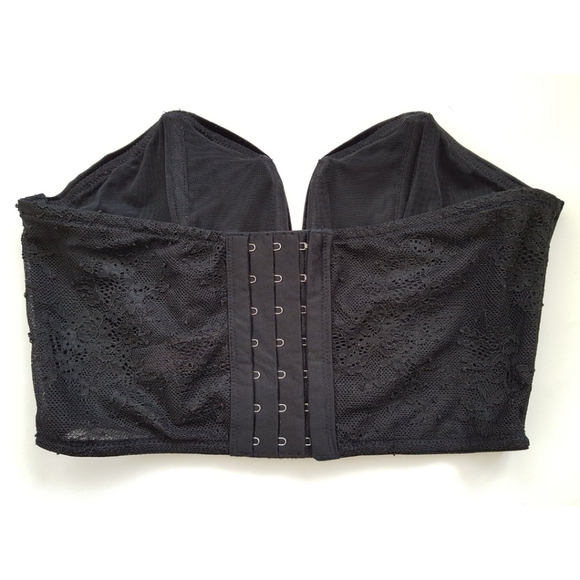 Victoria's Secret Velvet Strapless Bra Top - Picture 9 of 16